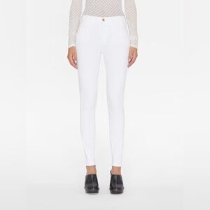 NWOT Frame Le High Skinny Jeans in Blanc Size 26 2